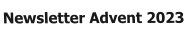 Newsletter Advent 2023