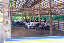 Temporary schools set up